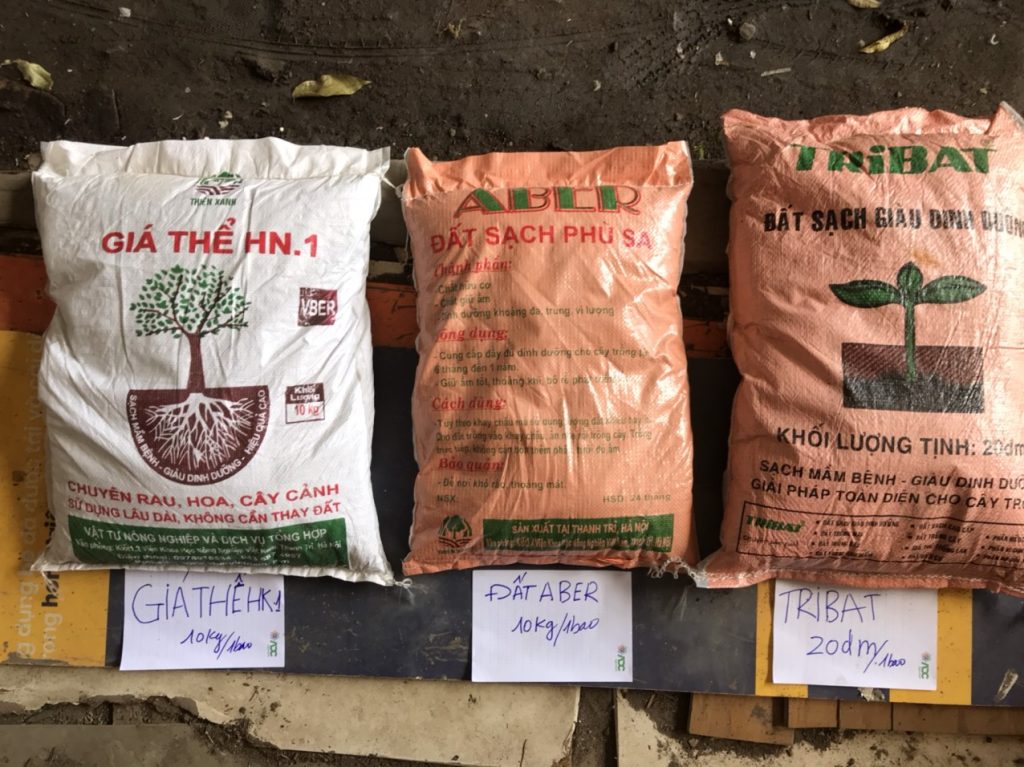 đất giá thể hn1 - aber - tribat 20dm