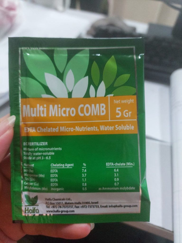Phân bón lá vi lượng Multi - Micro Comb gói 5gr 2