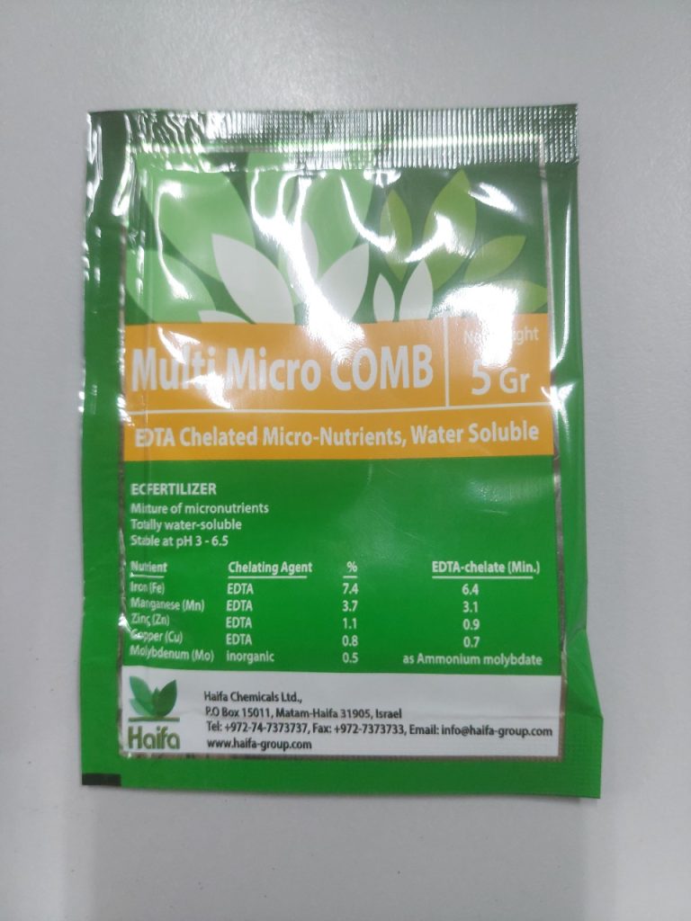 Phân bón lá vi lượng Multi - Micro Comb gói 5gr