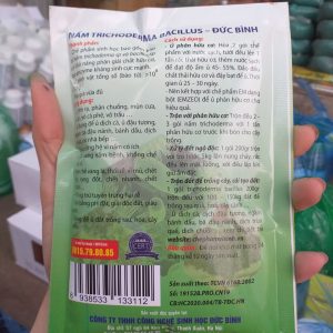 chế phẩm sinh học trichoderma đức bình 200gr 1 2