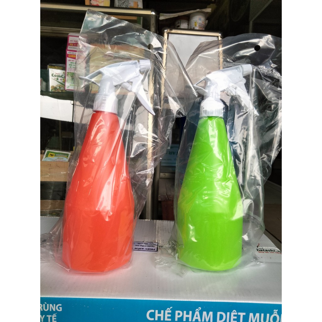 Bình xịt nước Gose, phun sương mini dùng tưới cây, xịt tóc, xịt hoá chất 800ml (Nhựa HDPE) màu đỏ và xanh 1 vn 11134207 7r98o