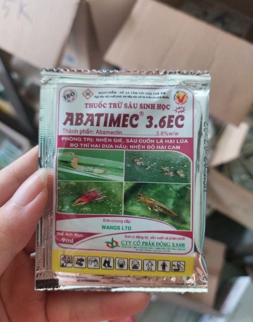 Thuốc trừ sâu sinh học Abatimec 3.6EC 9ml(9)