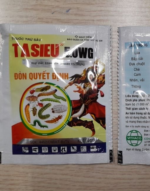 Thuốc trừ sâu sinh học Tasieu 5.WG 5gr - Emamectin(12)